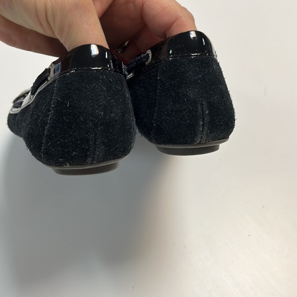 Sperry Topsider black suede tasseled flats - Picture 3 of 6